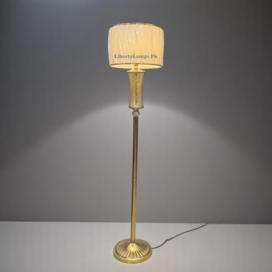 💡 Elegant Glass Floor Lamp – Timeless Clarity (Single) 💡