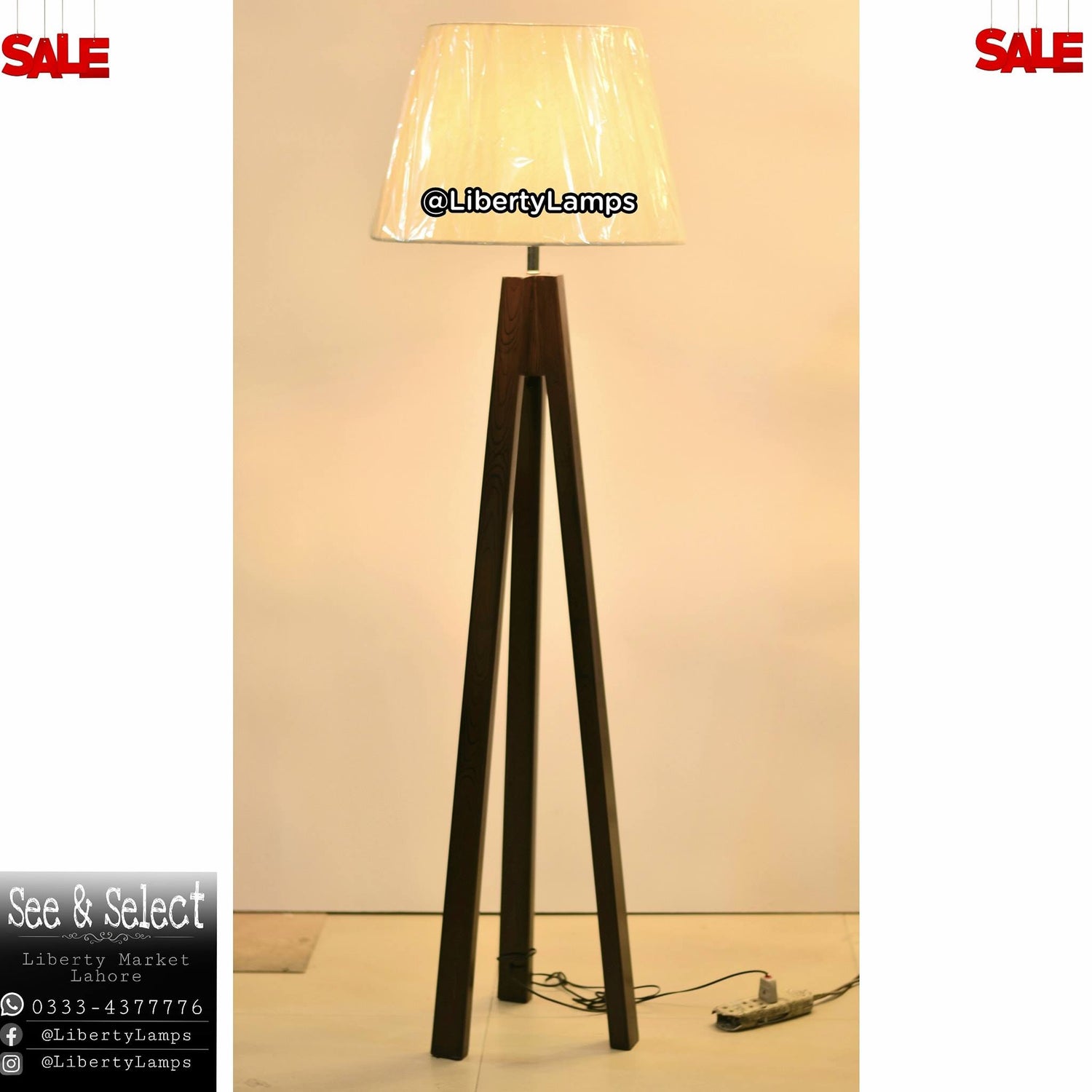 Wooden Floor Lamps