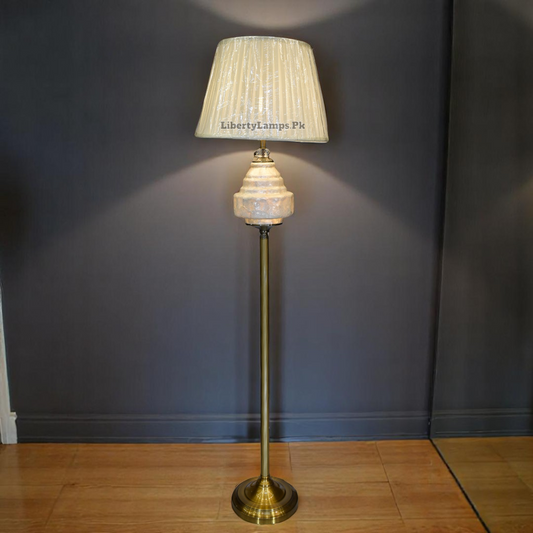 💡 Mother of Pearl Double Light Floor Lamp (Single) 💡