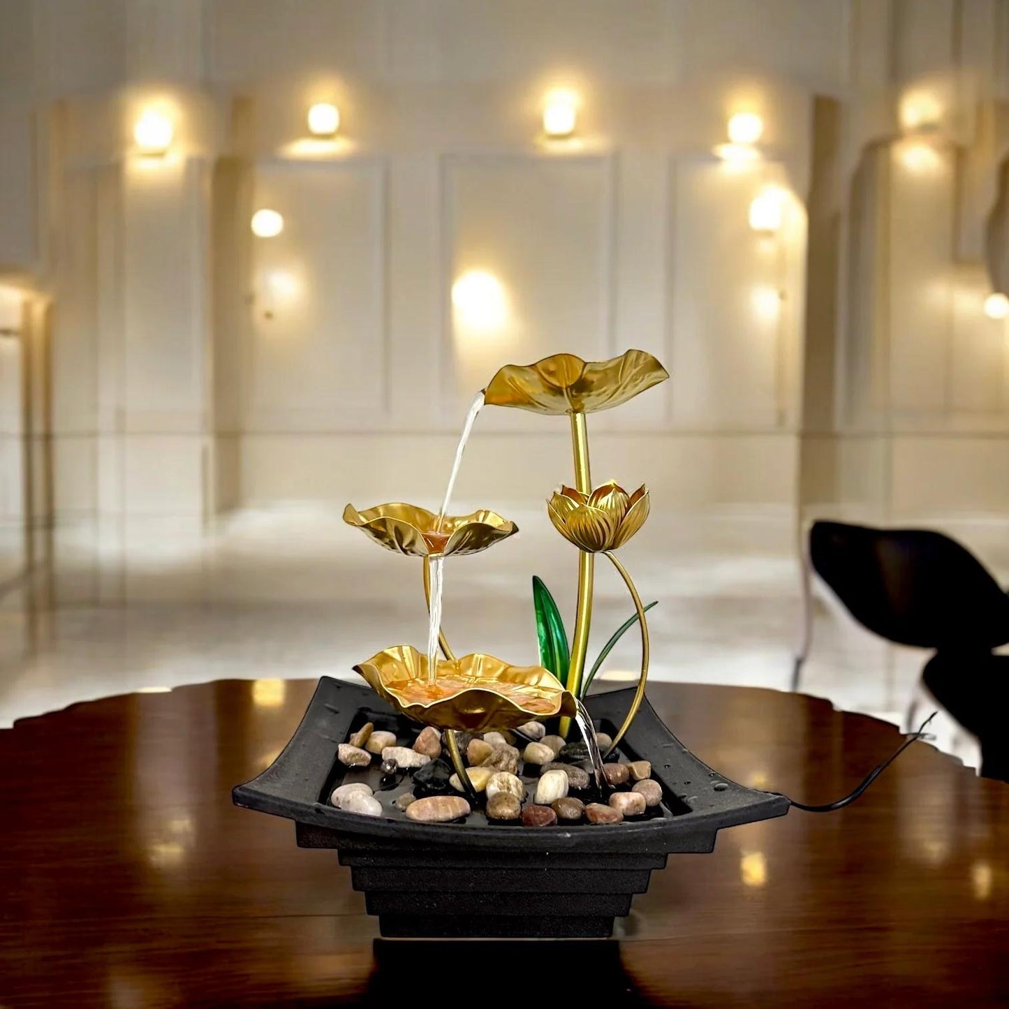 Tranquil Flow Table Fountain Decor (Single)