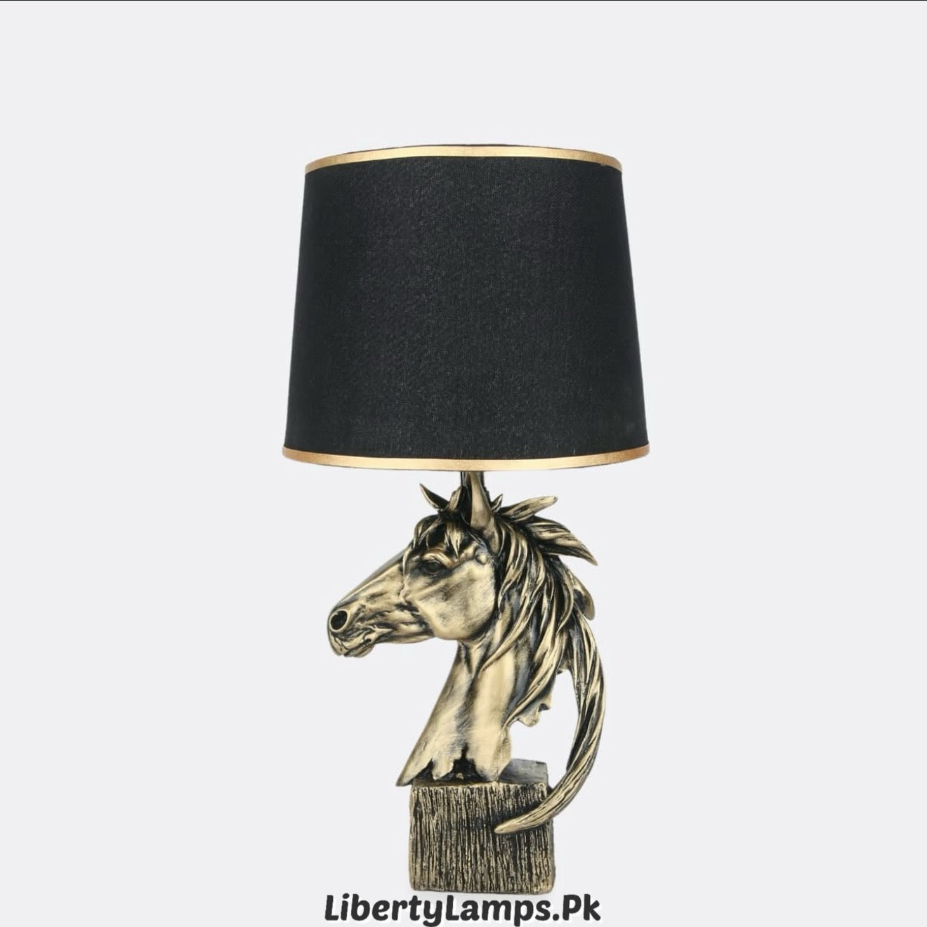 Majestic Horse Table Lamps (Pair)