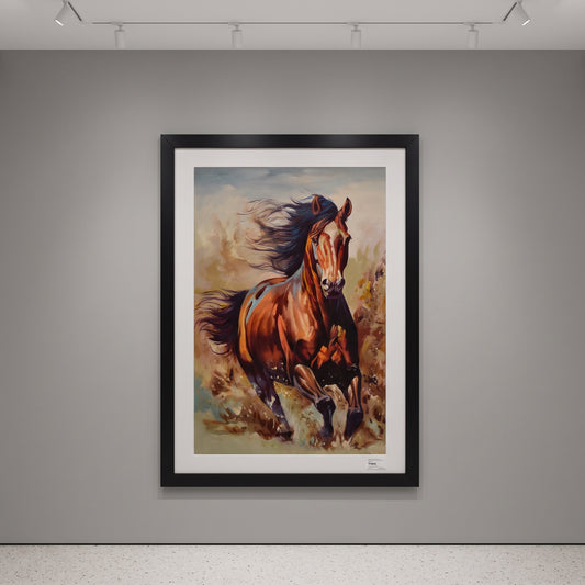 Majestic Stallion™ – Horse Oil Painting on Canvas