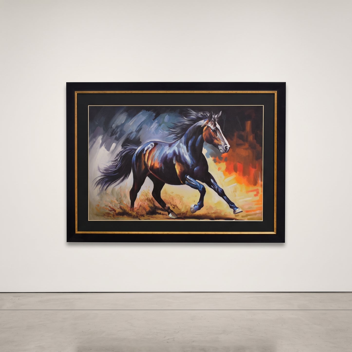 Galloping Spirit™ – Horse Oil Painting on Canvas