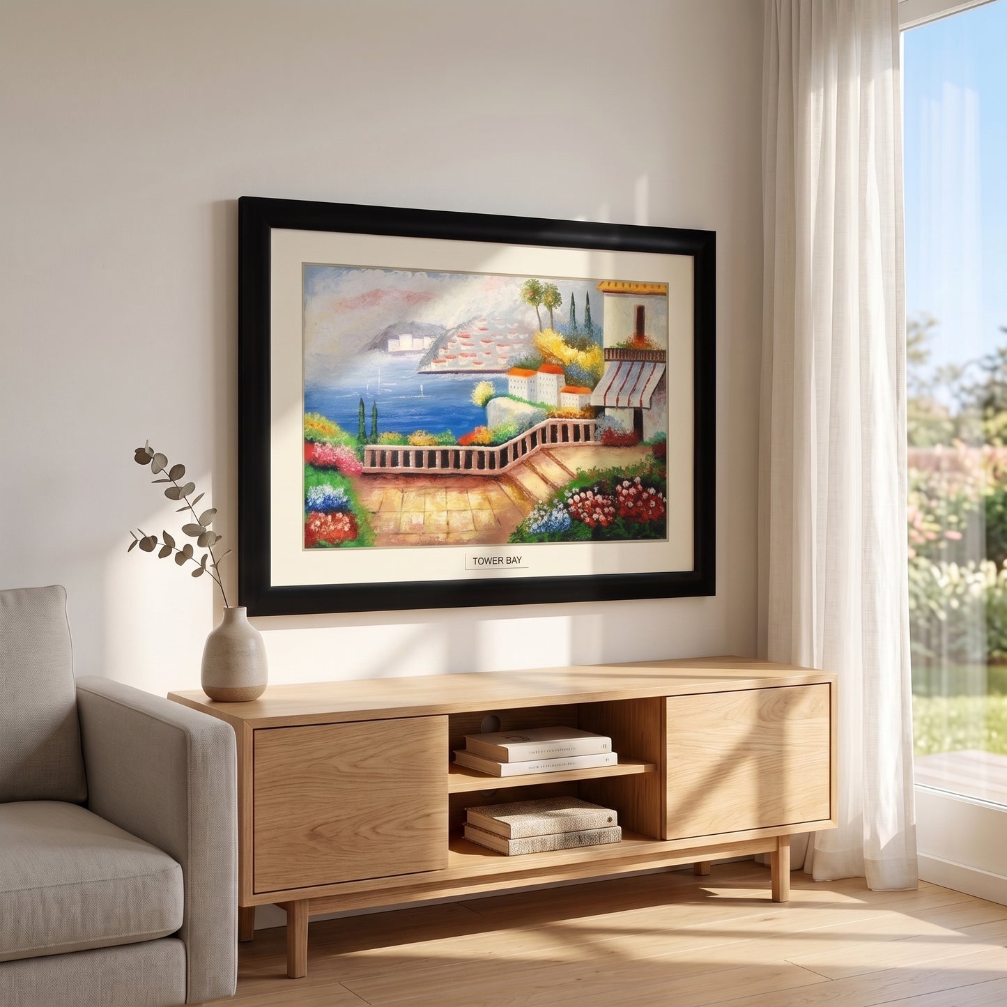 Serene Meadows™ – Landscape Oil Painting on Canvas