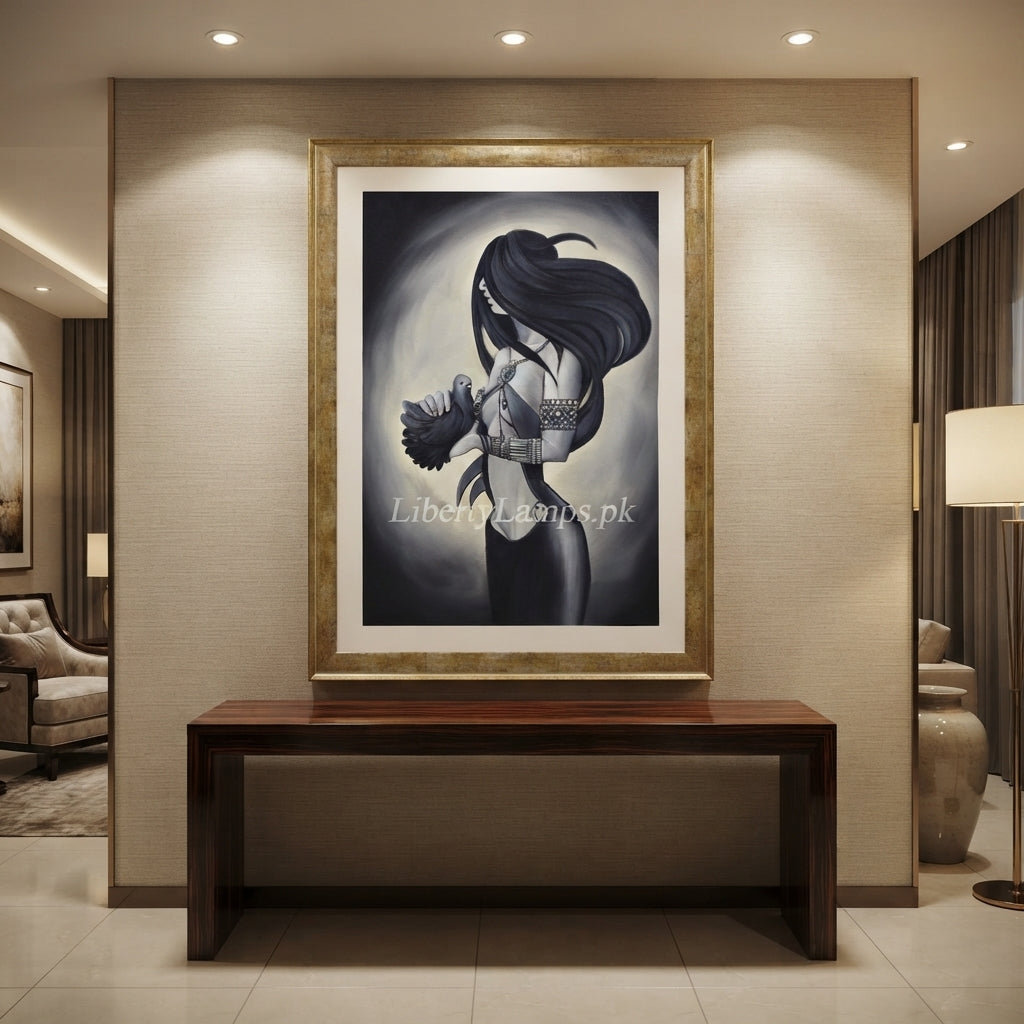 Exquisite Figurative Handmade Oil Painting on Canvas