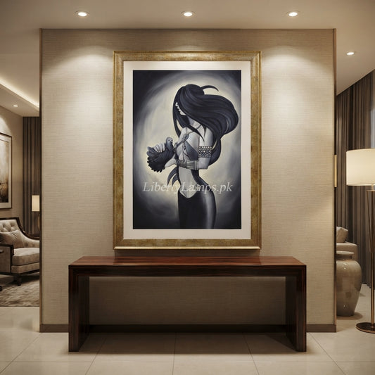 Exquisite Figurative Handmade Oil Painting on Canvas