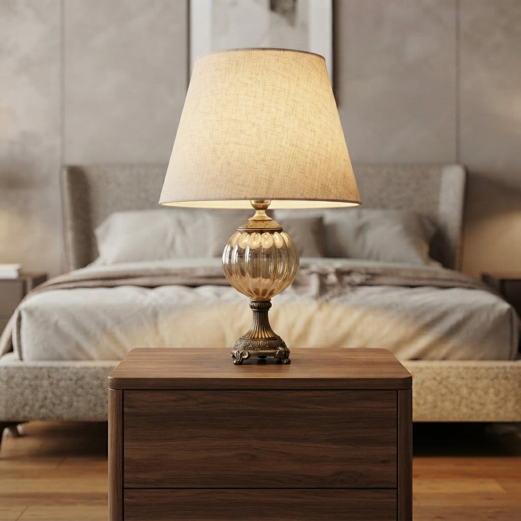 Glass Elegance™ – Pair Glass Lamps