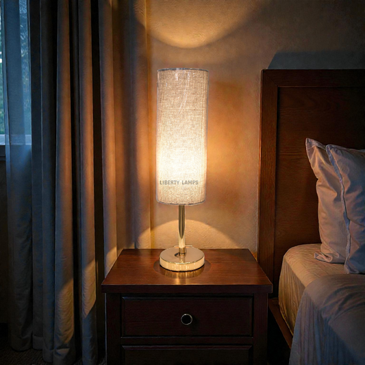 ✨ Modern Steel Aura Table Lamp (Pair) ✨