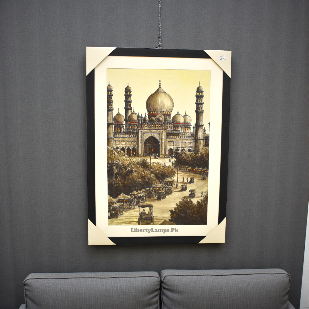 Heritage Lanes – Old City Oil Painting on Canvas (Single)