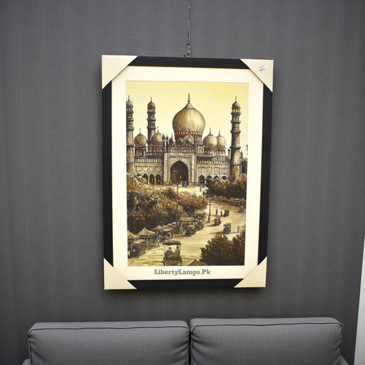 Heritage Lanes – Old City Oil Painting on Canvas (Single)