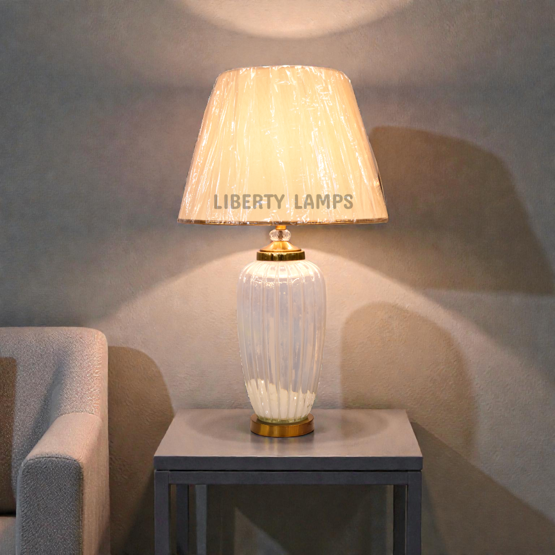 Imperial Irani Glass Shine Table Lamp (Pair)