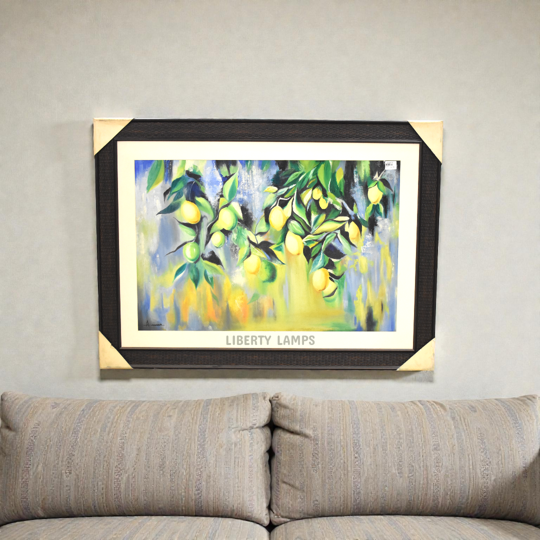 Sunlit Blooms Floral Oil Painting (Single)