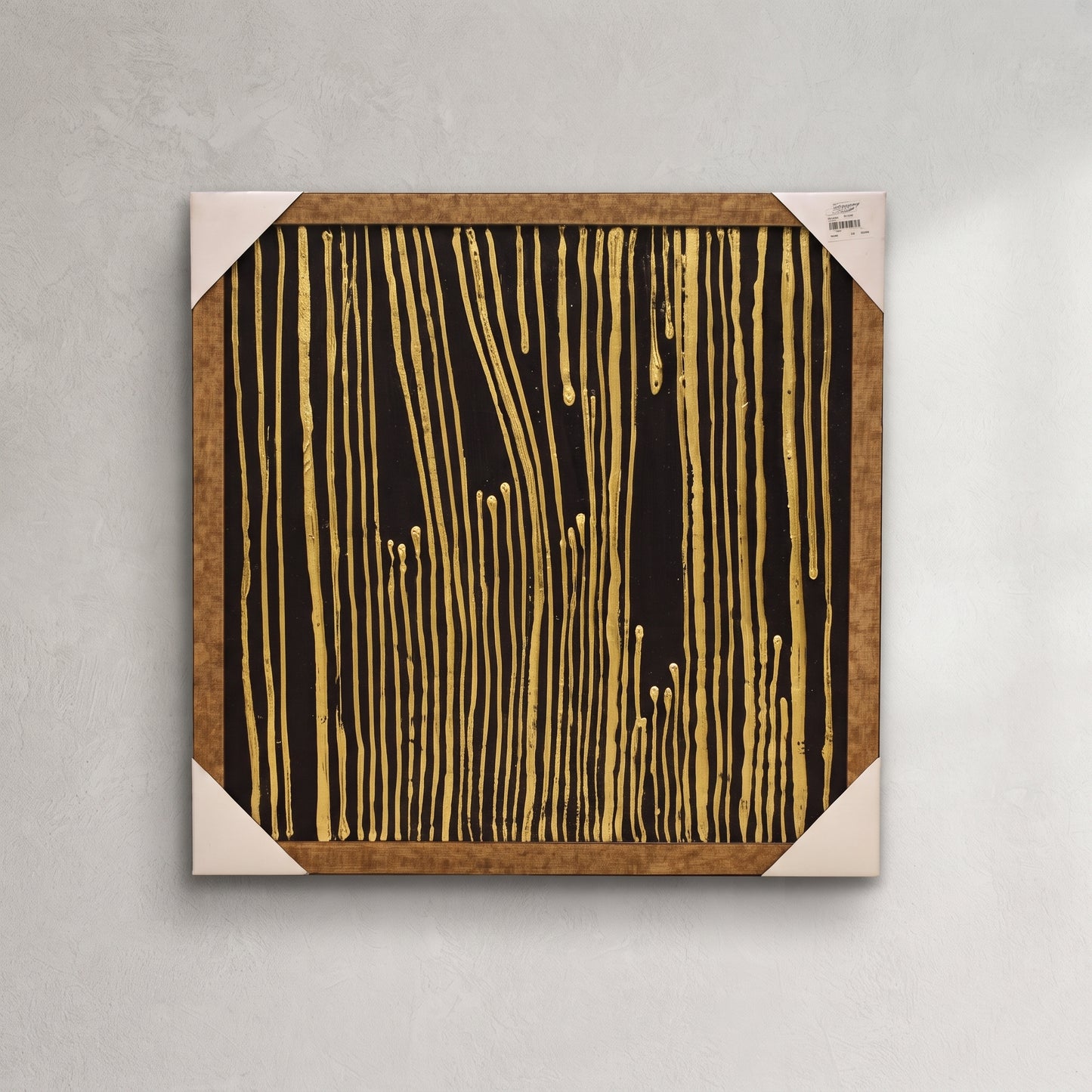 Golden Radiance™ – Gold Leaf Handmade Painting on Canvas