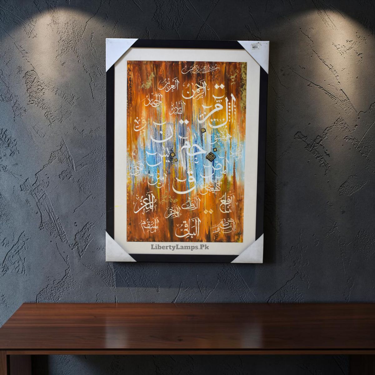 Exquisite Islamic Calligraphy Handmade Oil Painting on Canvas