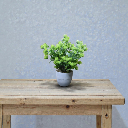 🌿 Petite Green Aura Artificial Plant (Single)