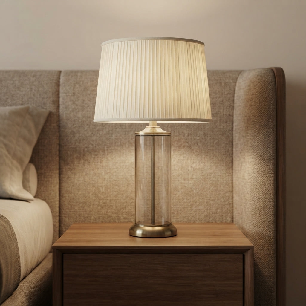 Glass Elegance™ – Pair Glass Lamps