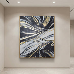 Abstract Handmade Oil Painting on Canvas
