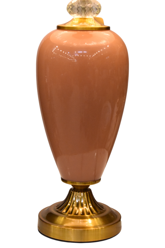 Tall Glass Table Lamp – Elegant Statement Lighting