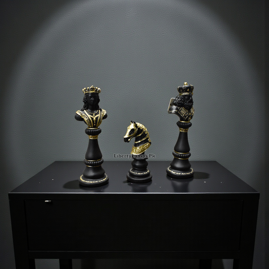 Chess 3 Piece Decoration Set
