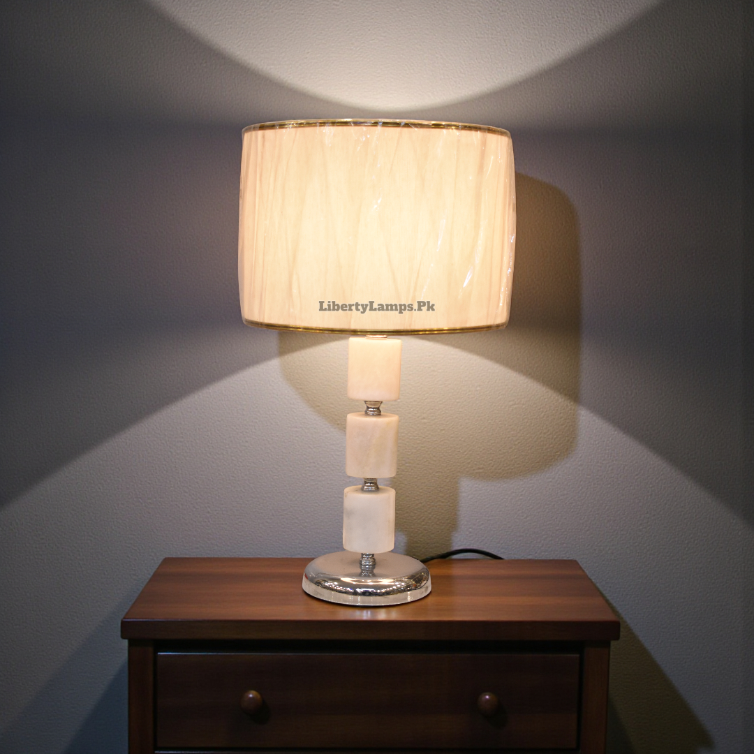 Classic Marble Table Lamp (Pair)