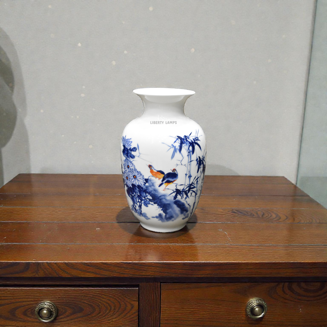 ✨ Classic Pearl Porcelain Vase ✨