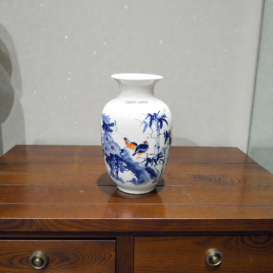 ✨ Classic Pearl Porcelain Vase ✨