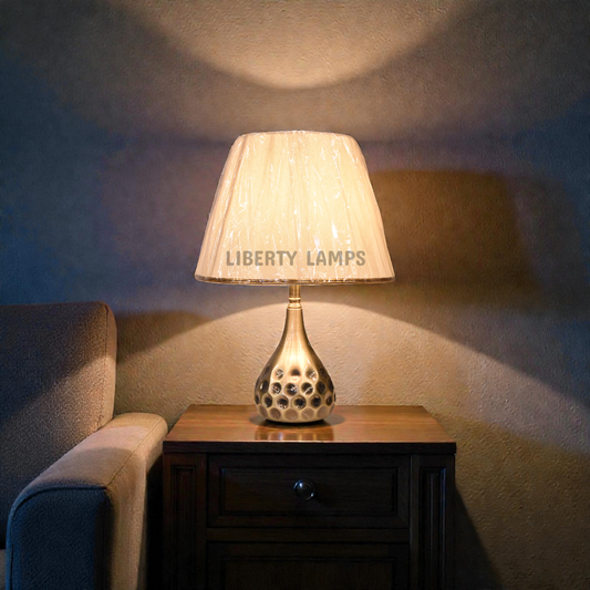 Urban Steel Charm Table Lamp (Pair)