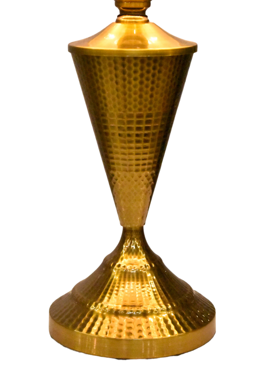 Golden Artisan™ – Hand Made Golden Metal Lamp Pair