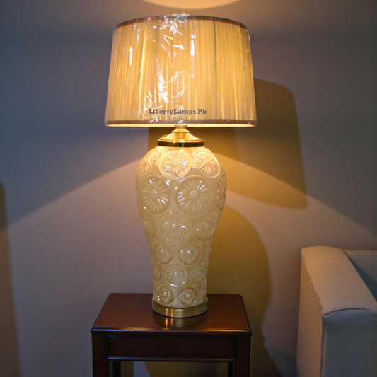 Persian Aura Irani Glass Table Lamp (Pair)