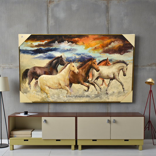 Majestic Horse – Handmade Oil Painting on Canvas