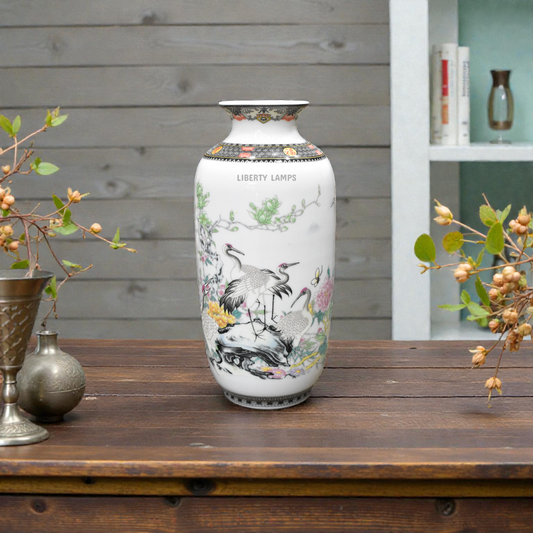 ✨ Opal Glow Porcelain Vase ✨