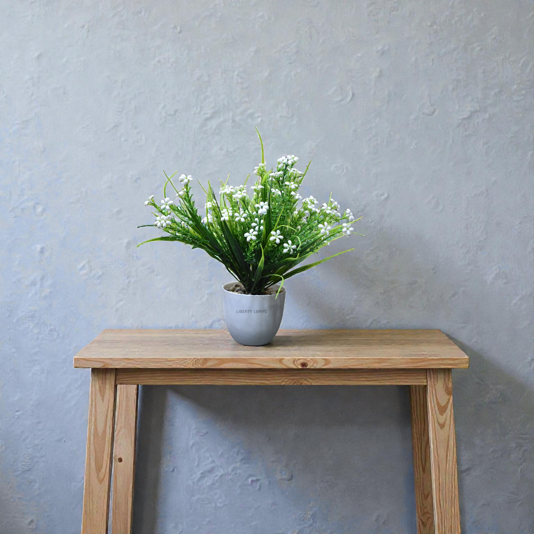 🌿 Evergreen Petite Leaf Artificial Plant (Single)