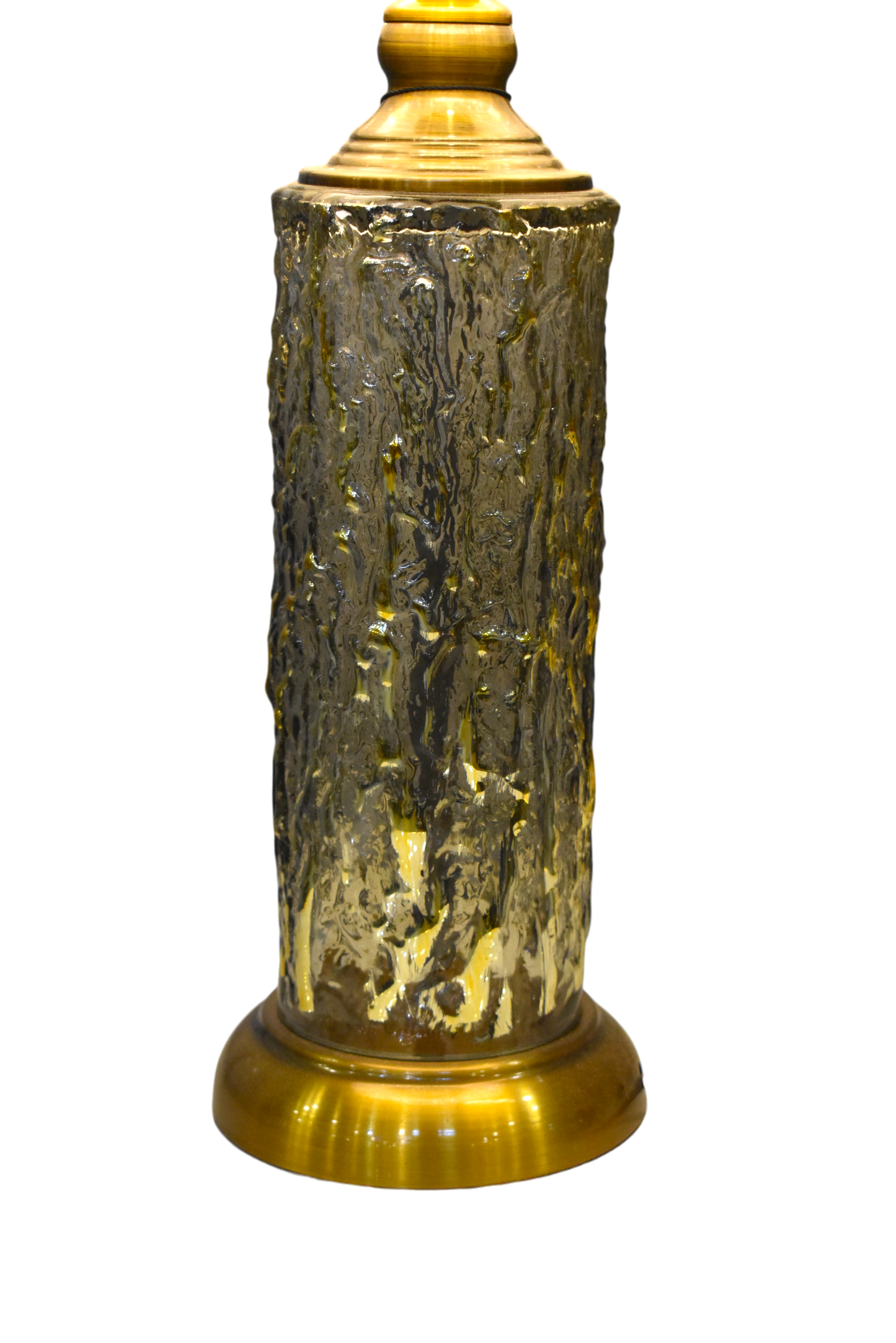 Textured Glass Table Lamp