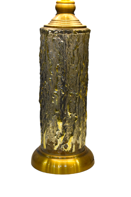 Textured Glass Table Lamp