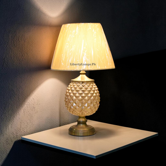 Crystal Reflections™ – Glass Lamp Pair