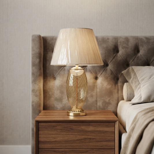 Glass Lamp – Pair