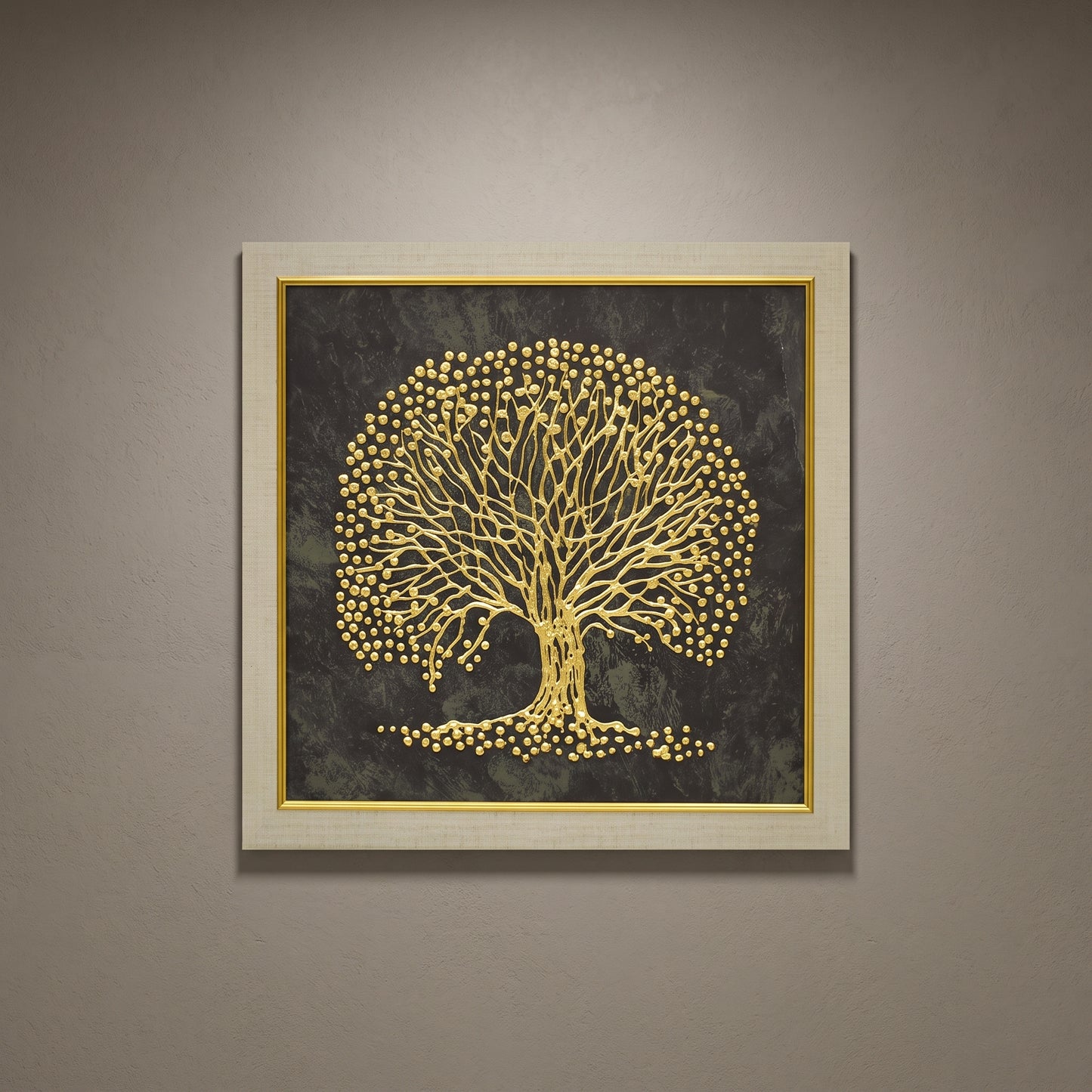 Golden Tree™ – Gold Leaf Tree Handmade Painting on Canvas