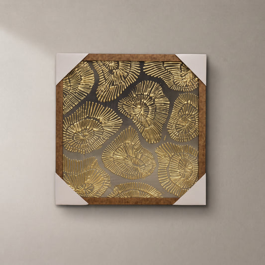 Golden Majesty™ – Gold Leaf Handmade Painting on Canvas