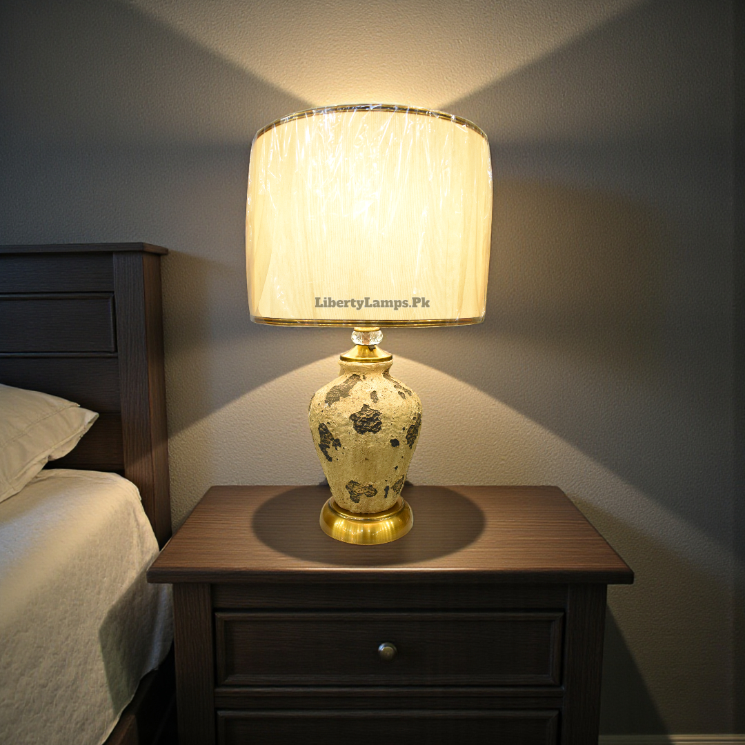 Earth Harmony – Terracotta Table Lamp (Pair)