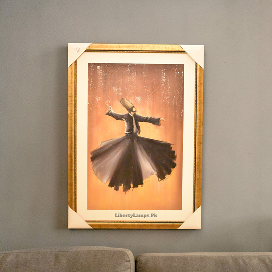 Whirling Spirit™ – Sufi Handmade Oil Painting on Canvas