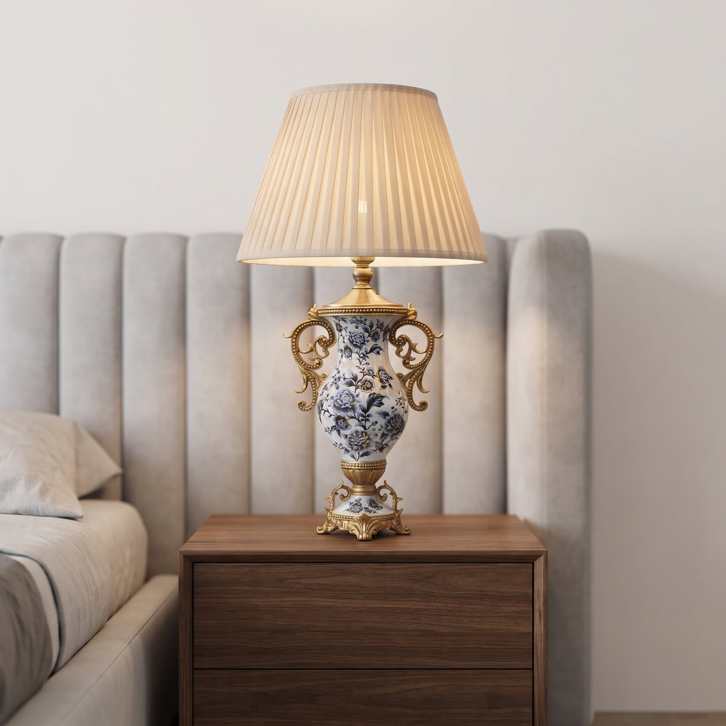 Ottoman Glow™ – Turkish Fish Bone Lamp Pair