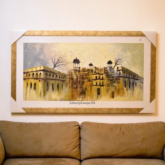 Heritage Streets™ – Old City Handmade Oil Painting on Canvas