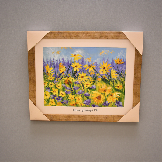 Elegant Bloom – Floral Handmade Oil Painting