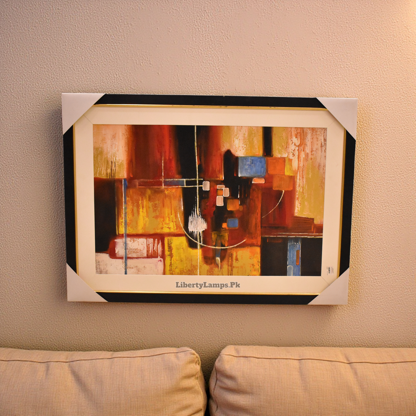 Chromatic Pulse™ – Abstract Handmade Oil Painting