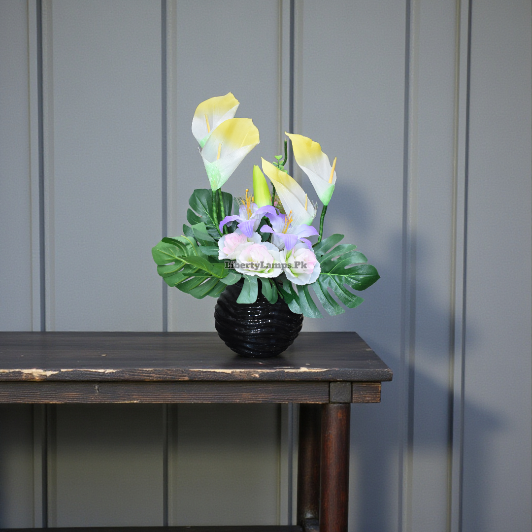 Luminous Blossom LED Flower Arrangement (Single)