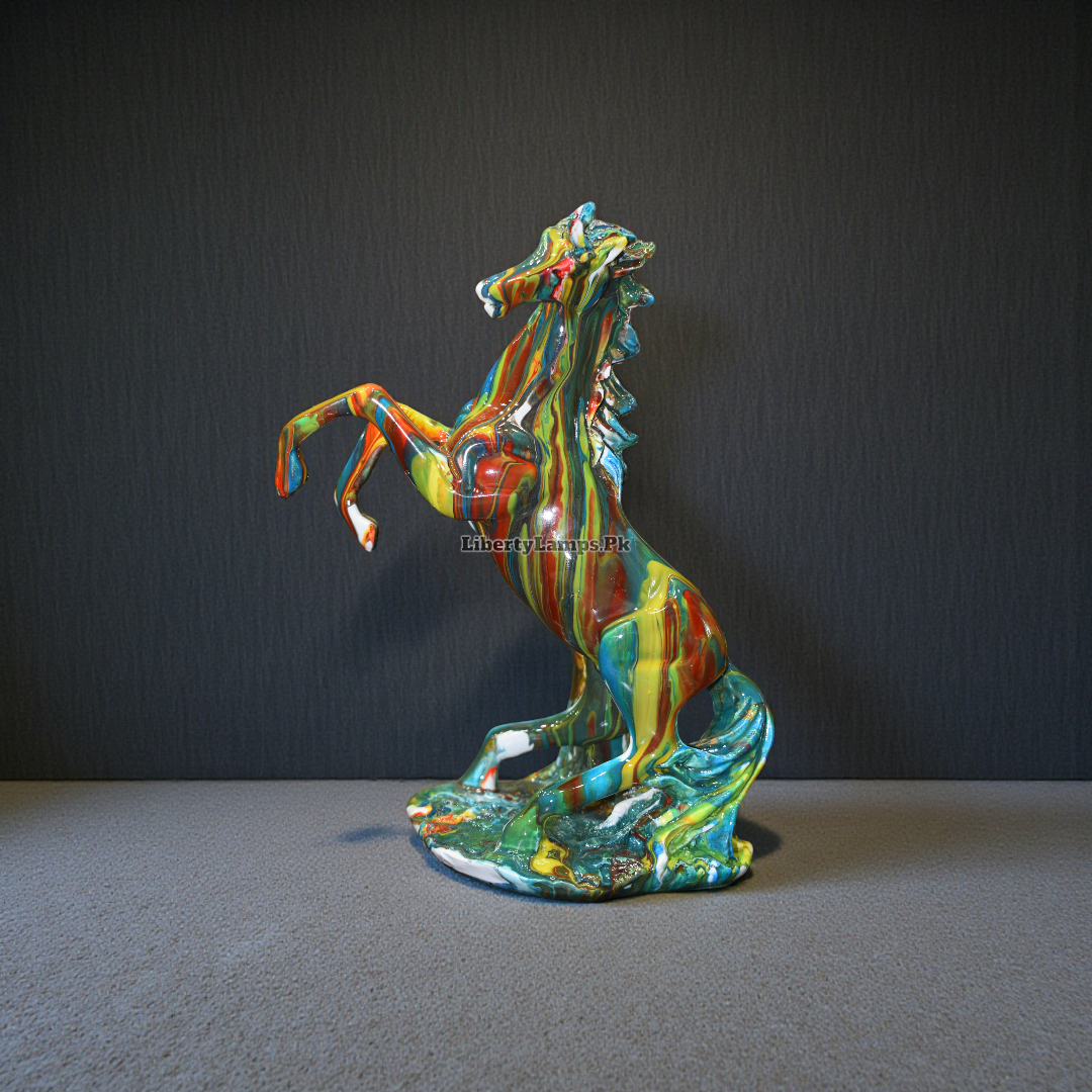 Abstract Horse Decoration Piece – Artistic Tabletop Décor