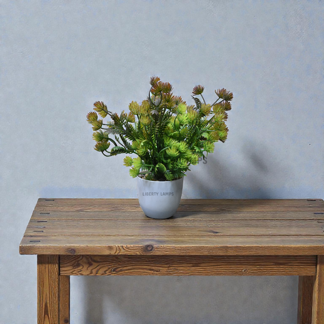 🌿 Evergreen Mini Artificial Plant (Single)