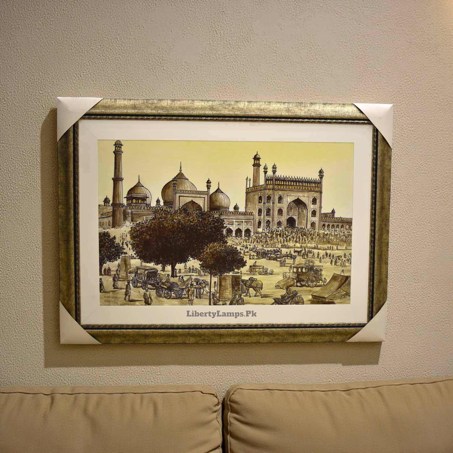 Timeless Alleys™ – Old City Oil Painting on Canvas