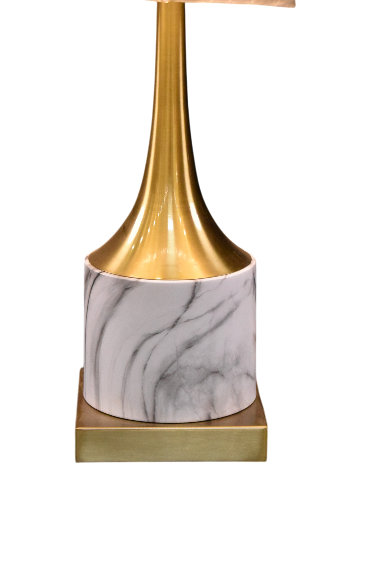 StoneFusion Luxe™ – Metal & Marble Texture Lamp Pair