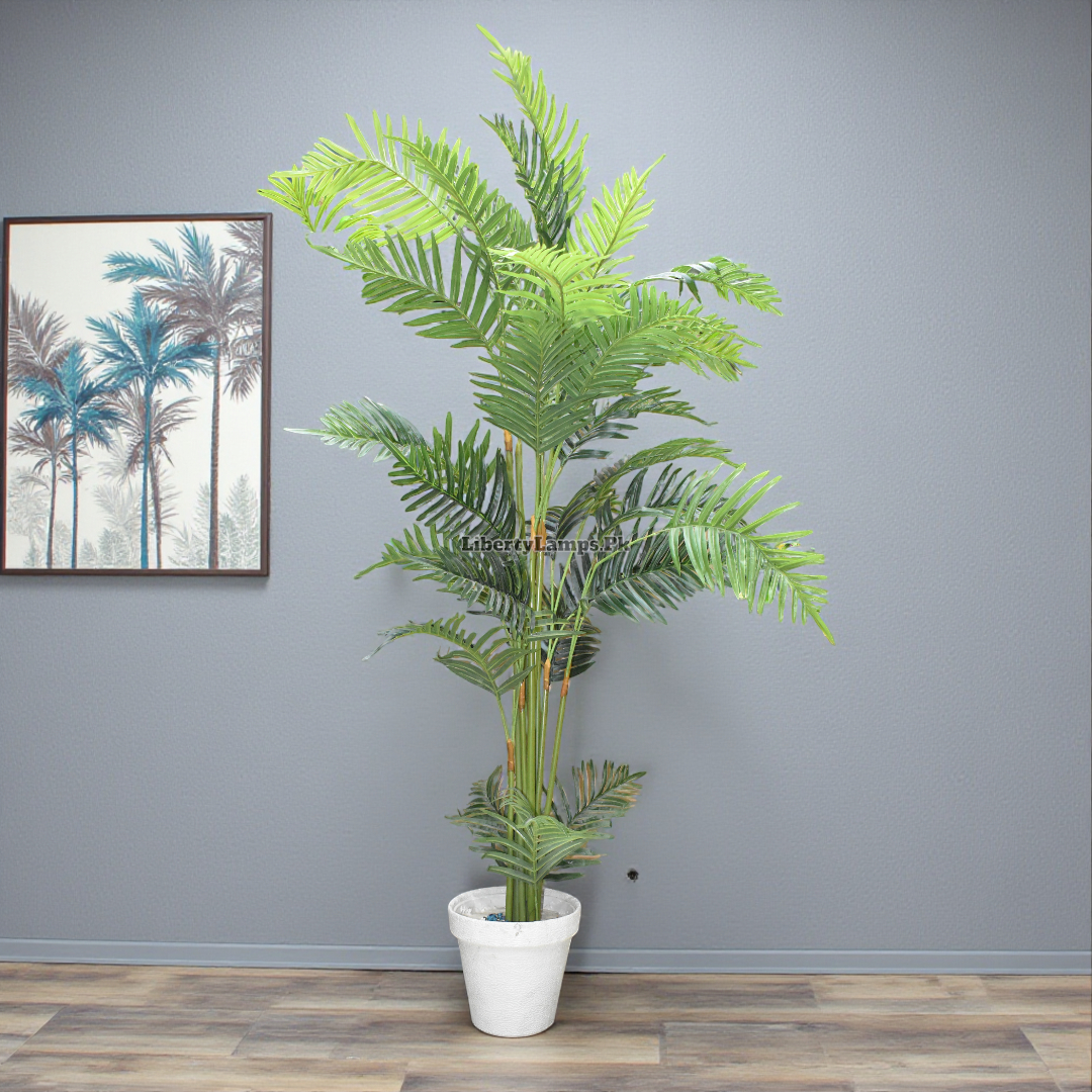 Fancy Artificial Palm Plant – Tall Luxury Green Décor